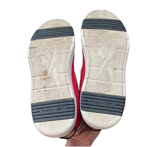 Reebok men’s red and black high top sneaker size 6 - Picture 6 of 6